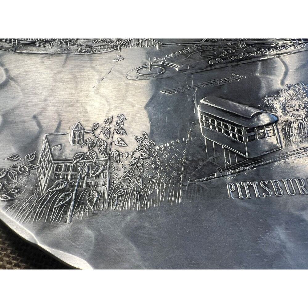 Wendell August Forge Hand Forged Metal Pittsburgh PA Plate - Picture 11 of 11